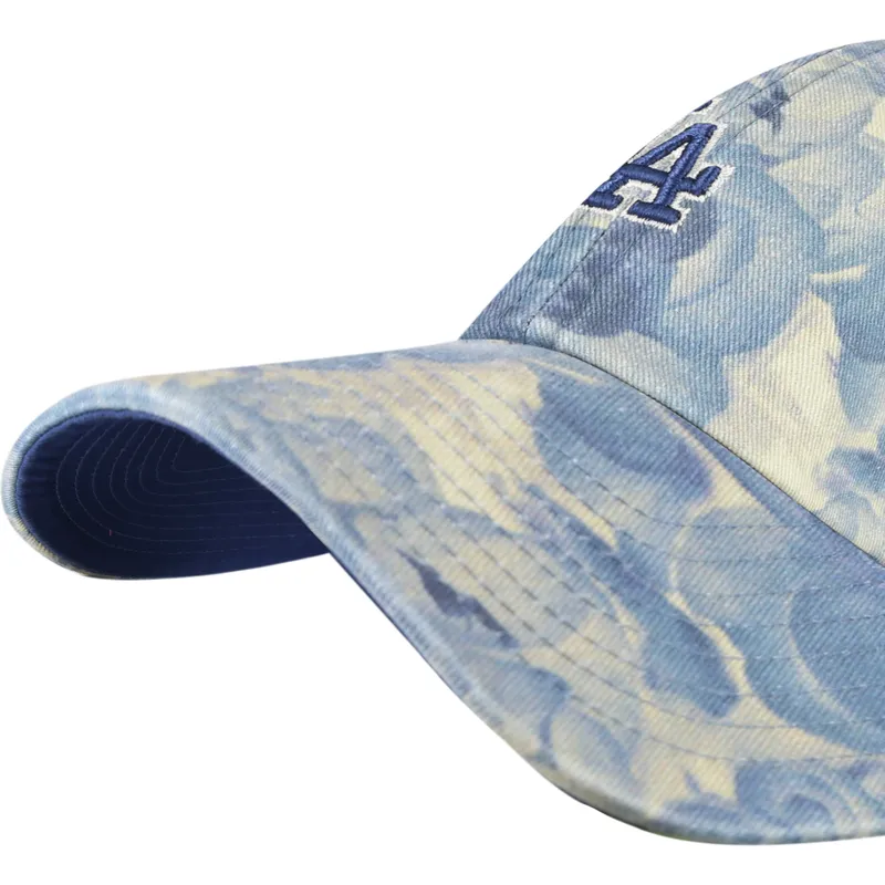 siltovky-zaoblena-modra-nastavitelny-pasik-clean-up-gardenia-los-angeles-dodgers-mlb-47-brand