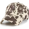 siltovka-zaoblena-hneda-nastavitelny-clean-up-bessie-new-york-yankees-mlb-47-brand