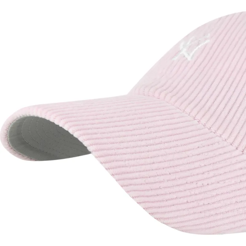 cap-zaoblena-pink-adjustable-strap-clean-up-cord-base-runner-new-york-yankees-mlb-47-brand
