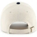gorra-curva-beige-y-azul-marino-ajustable-clean-up-cord-base-runner-two-tone-de-boston-red-sox-mlb-de-47-brand