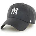 schwarze-verstellbare-curved-cap-clean-up-brrr-der-new-york-yankees-mlb-von-47-brand