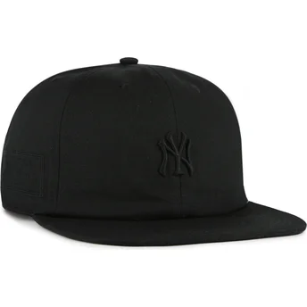 Šiltovka rovná čierna snapback Captain RL Contemporary New York Yankees MLB 47 Brand