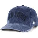 cap-zaoblena-navy-blue-snapback-hitch-reclaim-rusted-new-york-yankees-mlb-47-brand