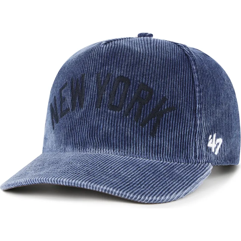 gorra-curva-azul-marino-snapback-hitch-reclaim-rusted-de-new-york-yankees-mlb-de-47-brand