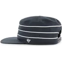dunkelblaue-flache-snapback-kappe-pillbox-golden-age-von-new-york-yankees-mlb-von-47-brand