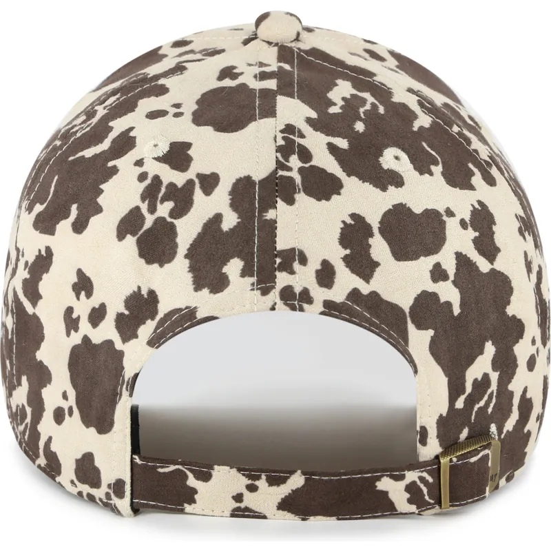 siltovka-zaoblena-hneda-nastavitelny-clean-up-bessie-los-angeles-dodgers-mlb-47-brand