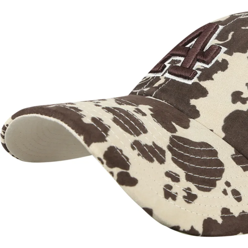 siltovka-zaoblena-hneda-nastavitelny-clean-up-bessie-los-angeles-dodgers-mlb-47-brand