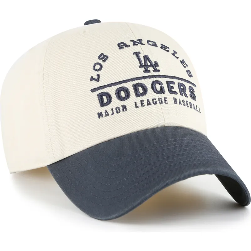 siltovka-zaoblena-bezova-nastavitelny-clean-up-windham-los-angeles-dodgers-mlb-47-brand