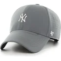 graue-verstellbare-gebogene-kappe-mvp-cycle-shadow-der-new-york-yankees-mlb-von-47-brand