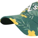 siltovka-zaoblena-zelena-nastavitelny-clean-up-beach-side-oakland-athletics-mlb-47-brand