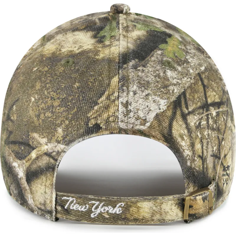 siltovka-zaoblena-kamuflaz-nastavitelny-clean-up-realtree-new-york-yankees-mlb-47-brand