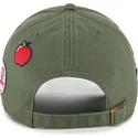 siltovka-zaoblena-zelena-nastavitelny-clean-up-badges-new-york-yankees-mlb-47-brand