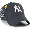 siltovka-zaoblena-tmavomodra-nastavitelny-clean-up-badges-vintage-new-york-yankees-mlb-47-brand