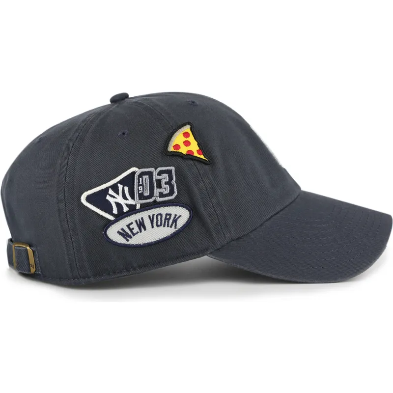 siltovka-zaoblena-tmavomodra-nastavitelny-clean-up-badges-vintage-new-york-yankees-mlb-47-brand