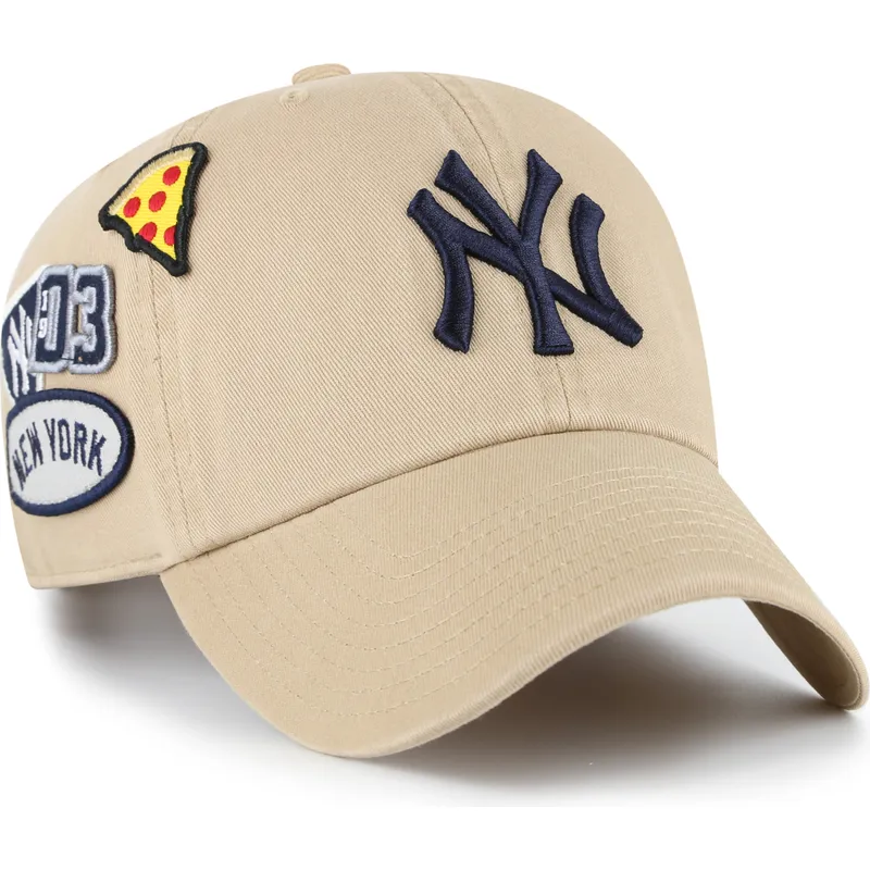 siltovka-zaoblena-khaki-nastavitelny-clean-up-badges-new-york-yankees-mlb-47-brand siltovka-zaoblena-khaki-nastavitelny-clean-up-badges-new-york-yankees-mlb-47-brand
