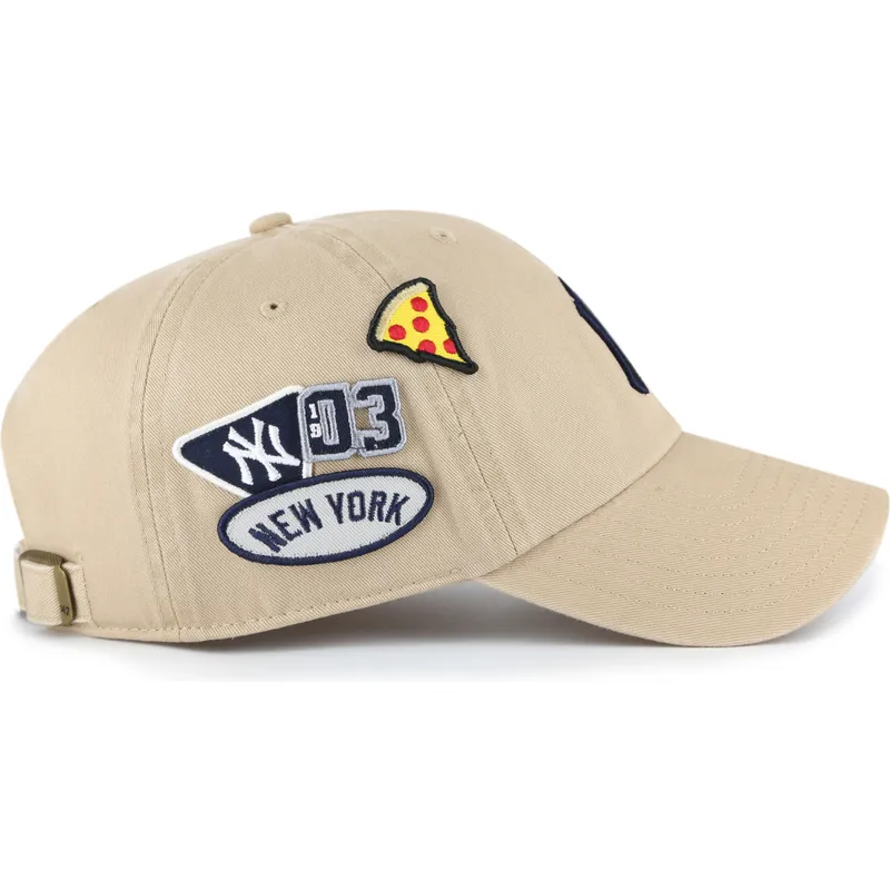 siltovka-zaoblena-khaki-nastavitelny-clean-up-badges-new-york-yankees-mlb-47-brand siltovka-zaoblena-khaki-nastavitelny-clean-up-badges-new-york-yankees-mlb-47-brand