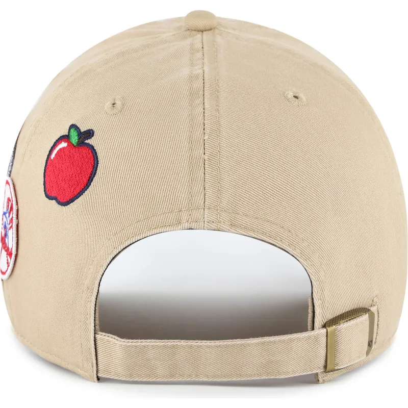 siltovka-zaoblena-khaki-nastavitelny-clean-up-badges-new-york-yankees-mlb-47-brand siltovka-zaoblena-khaki-nastavitelny-clean-up-badges-new-york-yankees-mlb-47-brand