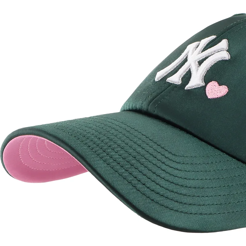 cap-zaoblena-green-adjustable-strap-clean-up-with-love-new-york-yankees-mlb-47-brand cap-zaoblena-green-adjustable-strap-clean-up-with-love-new-york-yankees-mlb-47-brand