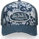 siltovka-zaoblena-modra-snapback-print02-von-dutch