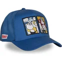 capslab-asterix-and-obelix-ast3-verb-asterix-the-gaul-blue-trucker-hat