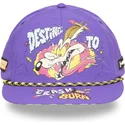 gorra-plana-violeta-snapback-coyote-loo13-dtcb-looney-tunes-de-capslab