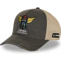 cap-zaoblena-gray-snapback-robot-grendizer-robot-grendizer-capslab