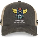 cap-zaoblena-gray-snapback-robot-grendizer-robot-grendizer-capslab