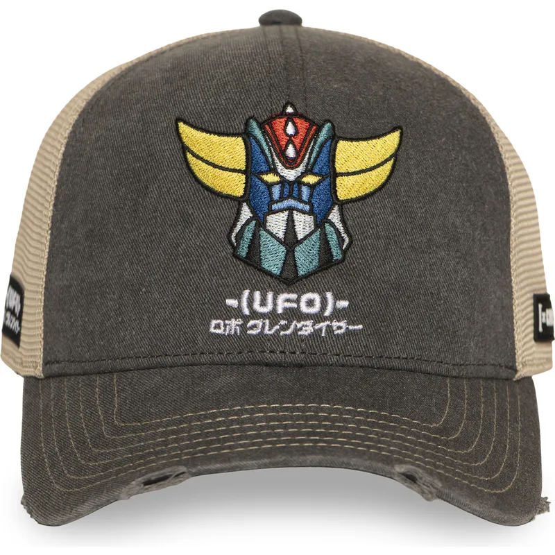 cap-zaoblena-gray-snapback-robot-grendizer-robot-grendizer-capslab cap-zaoblena-gray-snapback-robot-grendizer-robot-grendizer-capslab