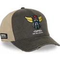 cap-zaoblena-gray-snapback-robot-grendizer-robot-grendizer-capslab