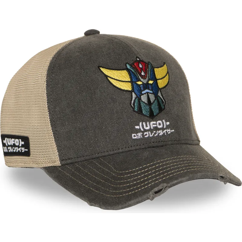 cap-zaoblena-gray-snapback-robot-grendizer-robot-grendizer-capslab cap-zaoblena-gray-snapback-robot-grendizer-robot-grendizer-capslab