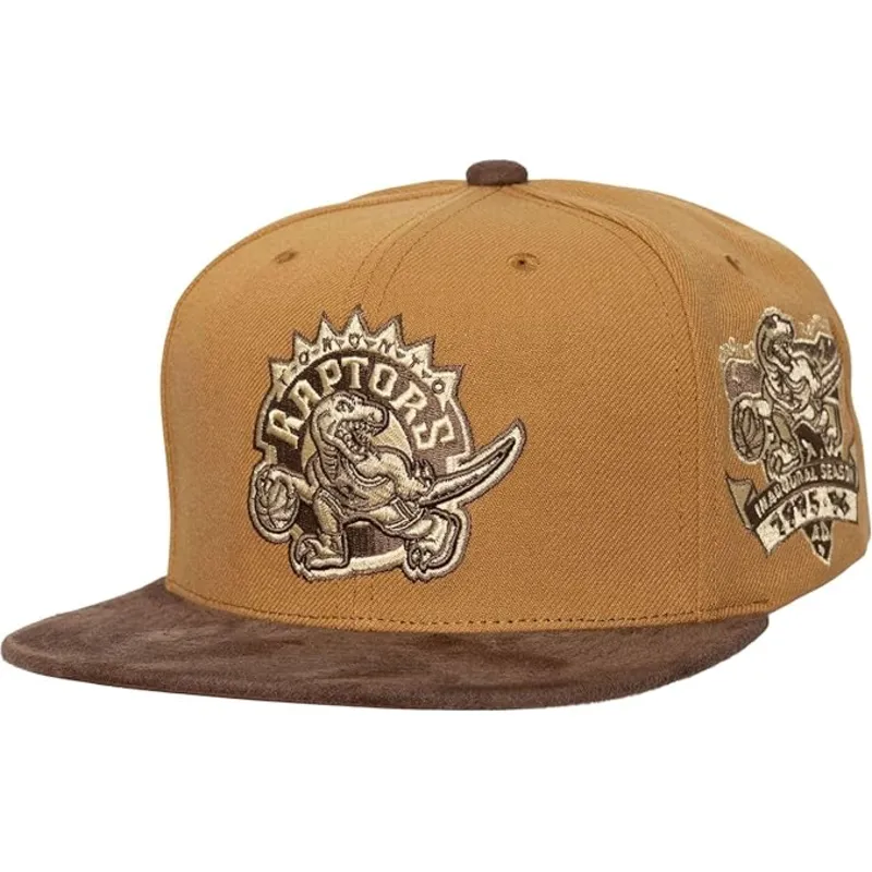 coffee-strapback-toronto-raptors-nba-mitchell-ness