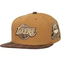siltovka-rovna-hneda-nastavitelny-coffee-strapback-los-angeles-lakers-nba-mitchell-ness