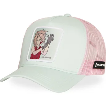 Cap zaoblená green snapback Sakura Haruno Naruto Capslab