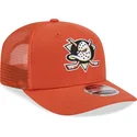 siltovka-zaoblena-oranzova-snapback-9seventy-stretch-snap-evergreen-anaheim-ducks-nhl-new-era
