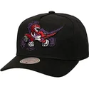 gorra-curva-negra-snapback-tilted-pro-de-toronto-raptors-nba-de-mitchell-ness
