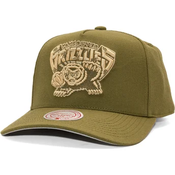 Šiltovky zaoblená zelená snapback Fashion Basic Pro Vancouver Grizzlies NBA Mitchell & Ness