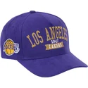 siltovka-zaoblena-fialova-snapback-shady-suede-pro-los-angeles-lakers-nba-mitchell-ness