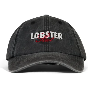 Gorra curva negra ajustable Lobster Slut de Pica Pica