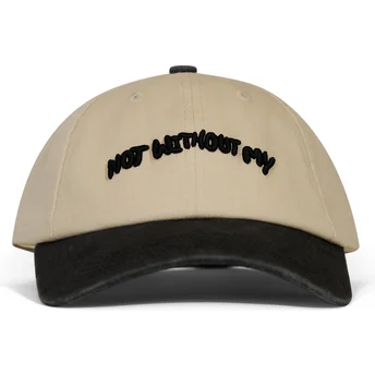 Cap zaoblená beige adjustable strap Pica Pica