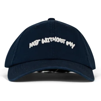 Cap zaoblená navy blue adjustable strap Pica Pica
