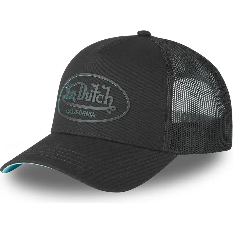 siltovka-zaoblena-cierna-snapback-log19-von-dutch