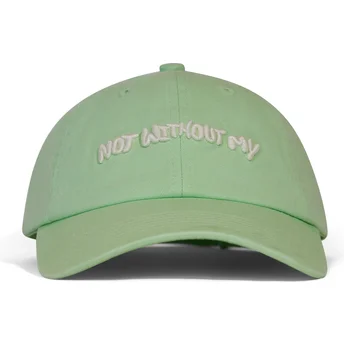 Cap zaoblená green adjustable strap Pica Pica