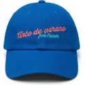 blaue-verstellbare-curved-cap-tinto-de-verano-von-pica-pica