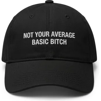 Cap zaoblená black adjustable strap Pica Pica