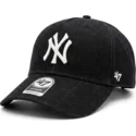 cap-zaoblena-black-snapback-mvp-dt-denim-new-york-yankees-mlb-47-brand