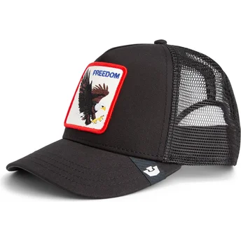 Cap zaoblená black snapback The Farm de Goorin Bros.