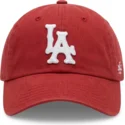 american-needle-curved-brim-archive-los-angeles-dodgers-mlb-red-adjustable-cap