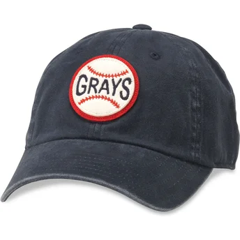 Cap zaoblená black adjustable strap Archive Homestead Grays MLB American Needle