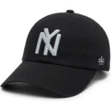 cap-zaoblena-black-adjustable-strap-ballpark-new-york-black-yankees-mlb-american-needle