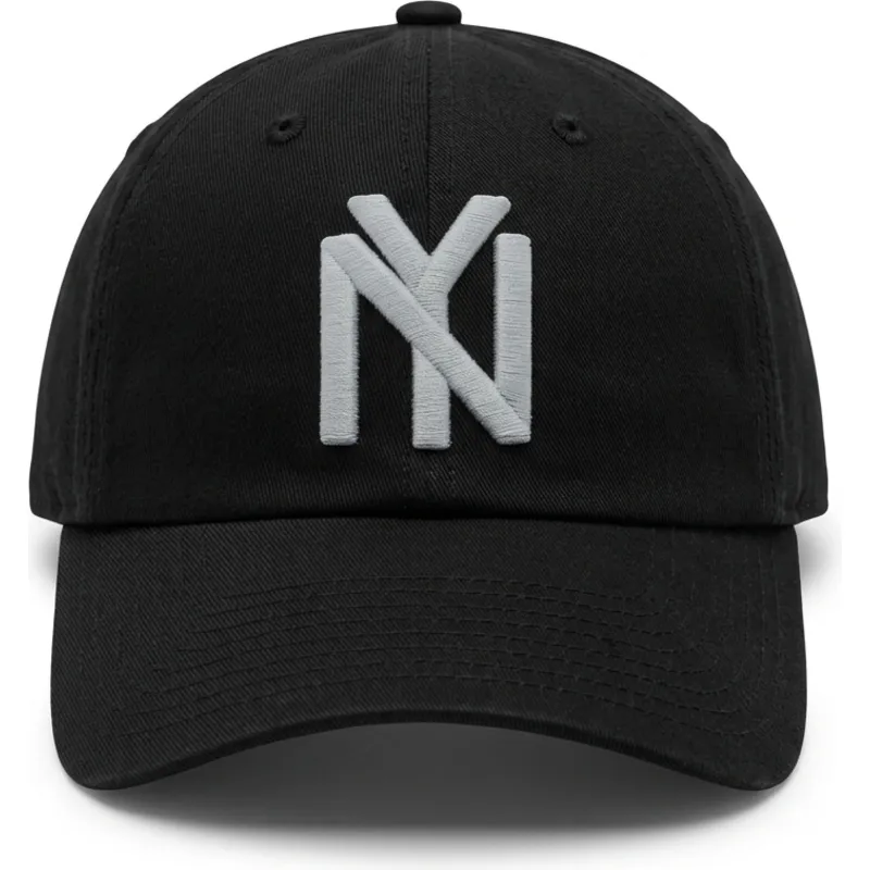 gorra-curva-negra-ajustable-ballpark-de-new-york-black-yankees-mlb-de-american-needle